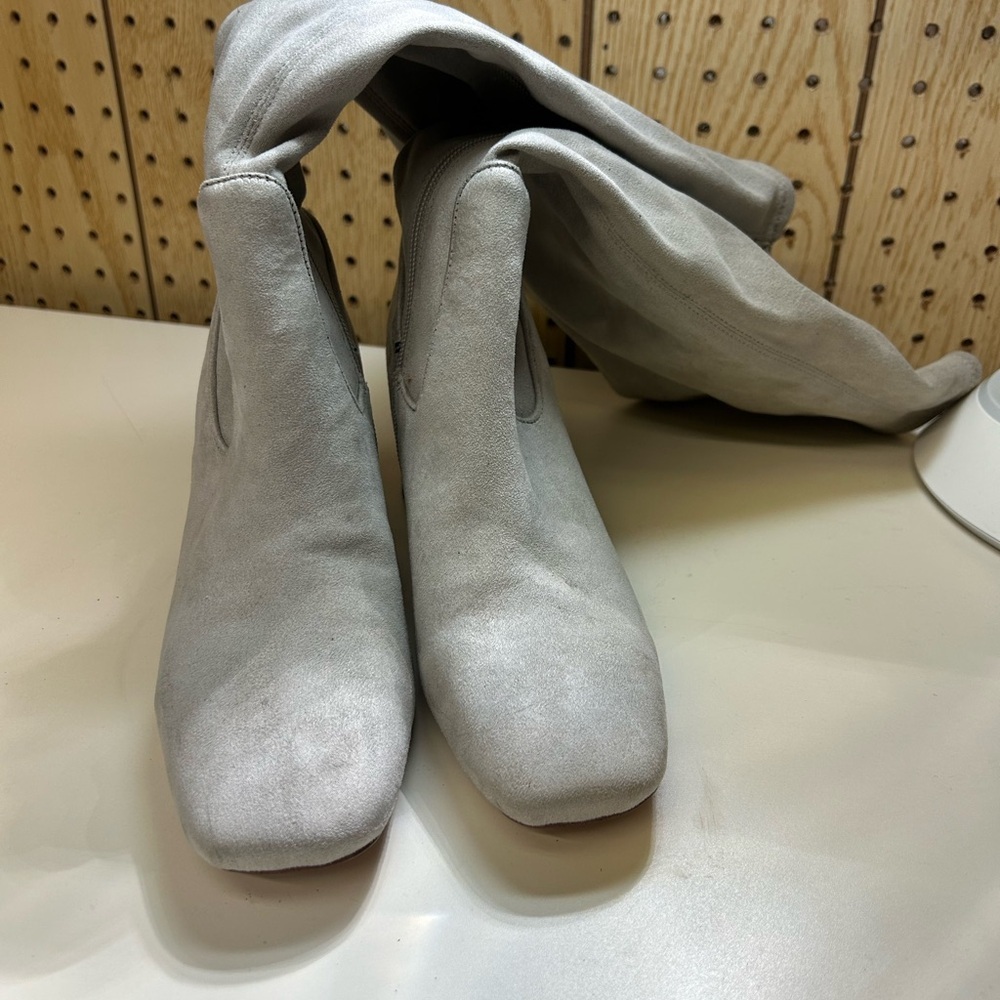 Nordstrom Gray Over the Knee Boots